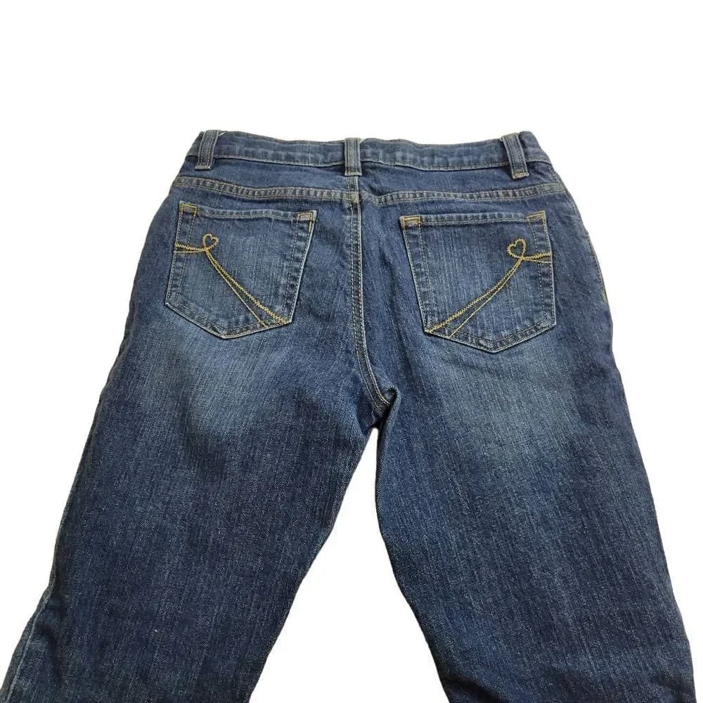 Children's Place bootcut stretch jeans 14